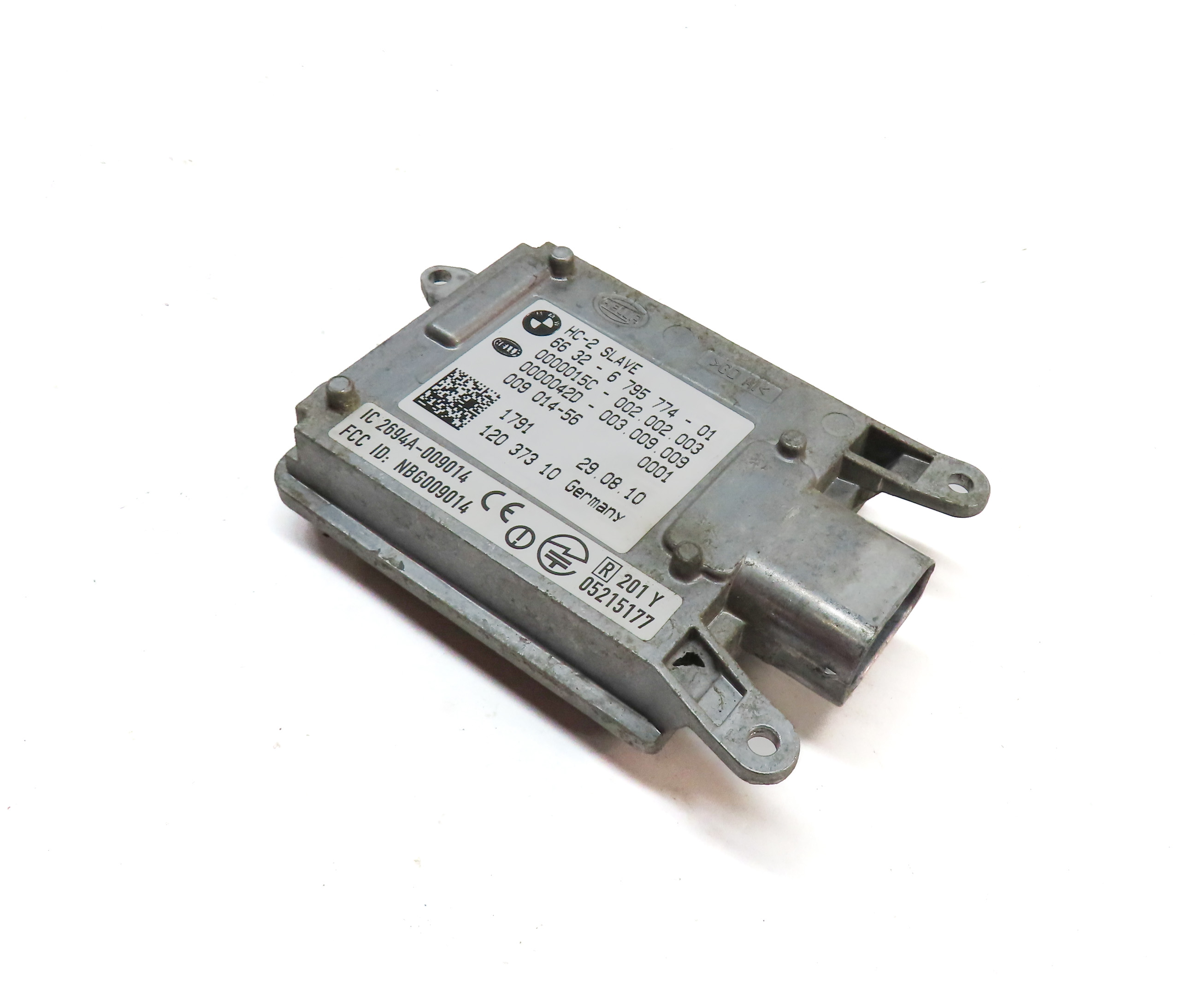 2011 BMW 750I 750LI (F01 F02) REAR RIGHT BLIND SPOT RADAR SENSOR MODULE (MASTER) — exact item pictured